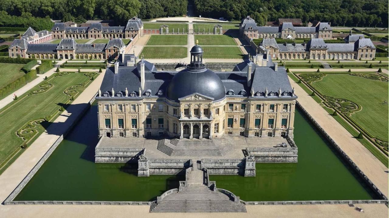 Willa Mettez Vous Au Vert Pres Du Chateau De Vaux Le Vicomte En Sous Sol Semi Enterre Maincy Zewnętrze zdjęcie